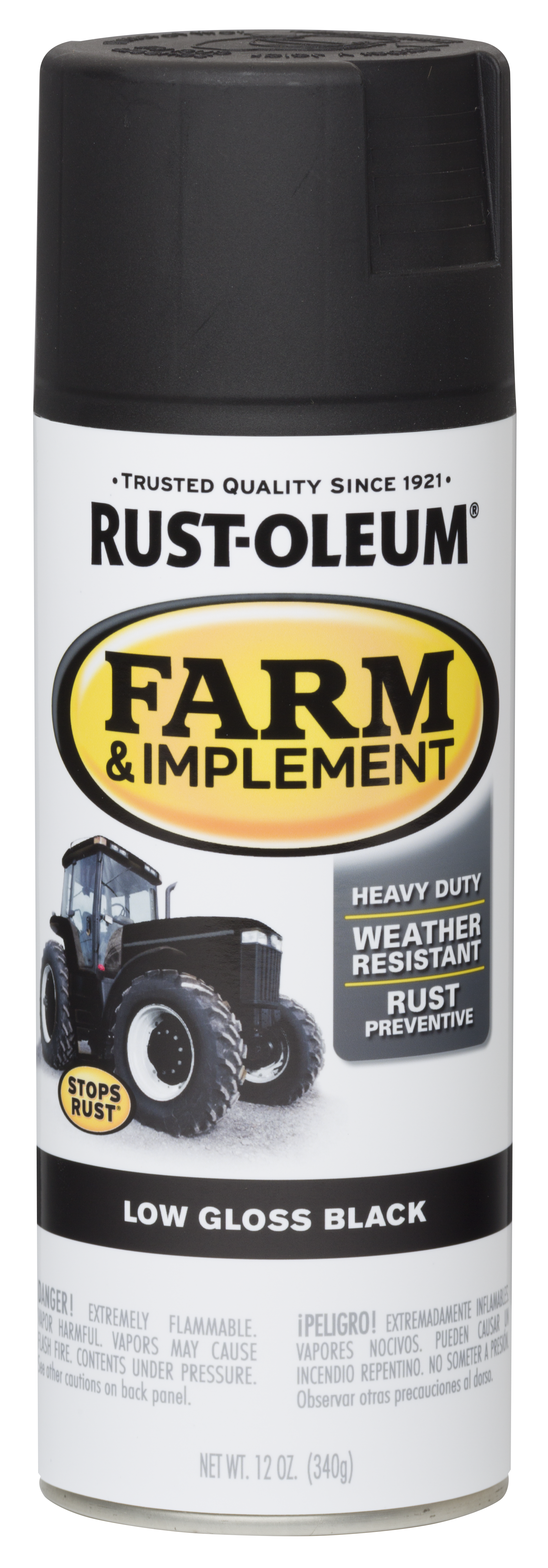 LOW GLOSS BLACK 12OZ SPRAY