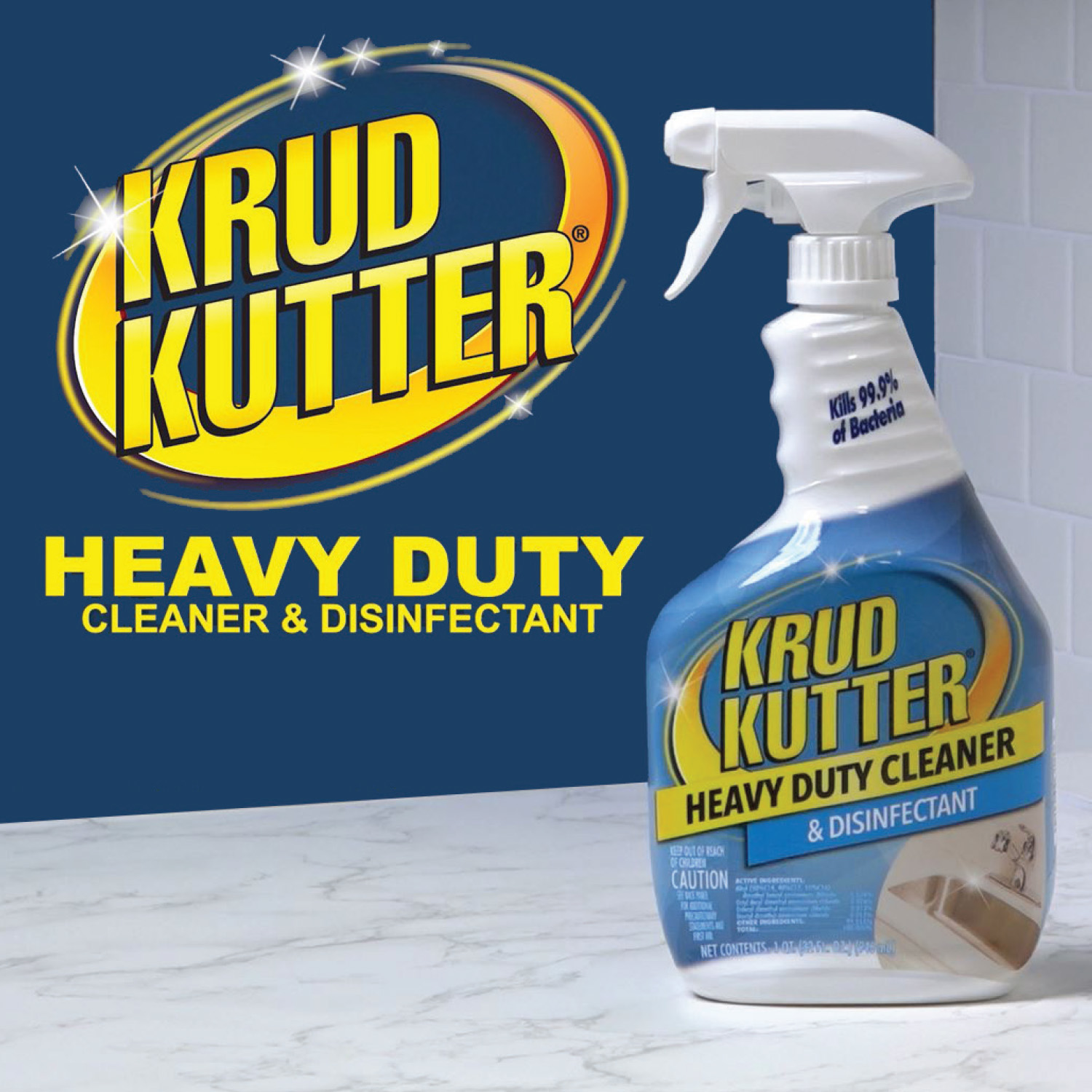 KRUD KUTTER, HD CLEANER & DISINFECTANT, 32oz