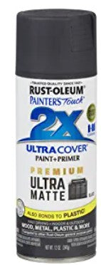 2X ULTRA COVER SPRAY, SLATE , MATTE 12oz