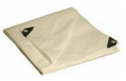 8X10 TARP, WHITE HEAVY DUTY