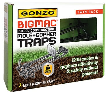 GONZO WIRE GOPHER TRAP TWIN PK