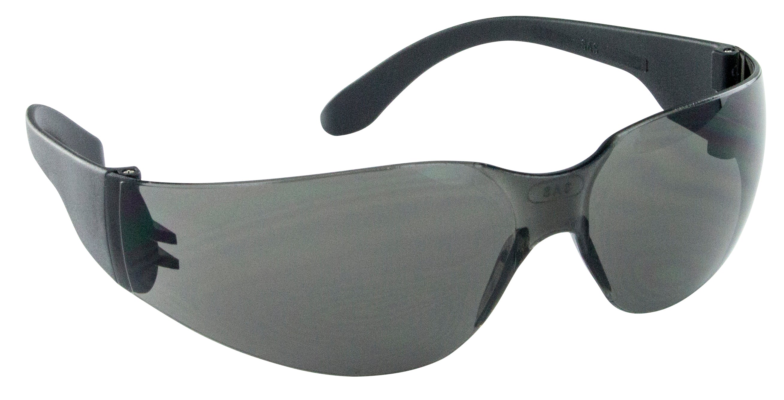 NSX SAFETY GLASSES, BLACK/GRAY