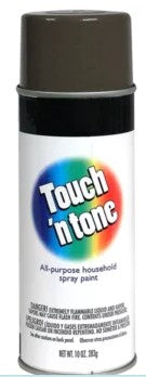 DOVE GRAY GLOSS 10 OZ SPRAY PAINT, TOUCH'N-TONE