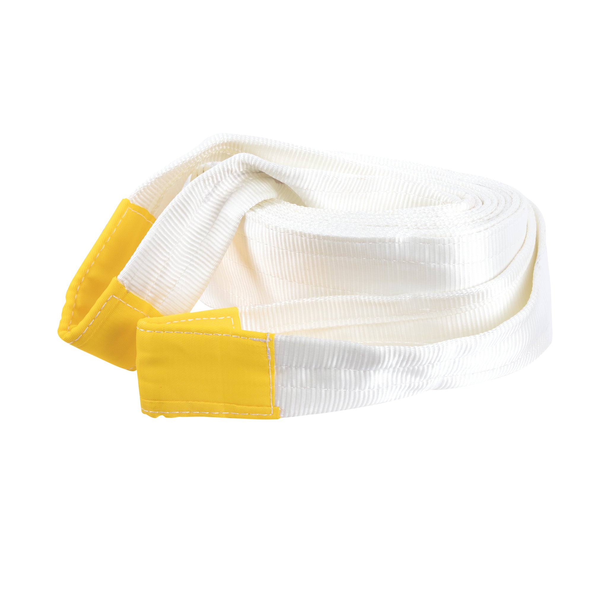 6" x 30' RECOVERY STRAP W/ YELLOW WEAR MATERIAL, 75,000LB RATING