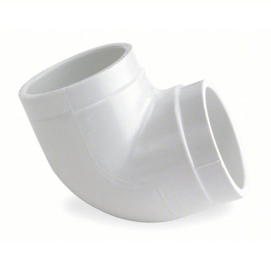 1/2" 90' ELBOW, SCH40 PVC, SLIP