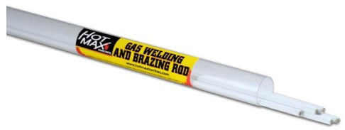 1/8" X 18" FLUX COATED BRAZING ROD, 6/PK