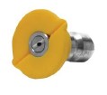 QUICK CONNECT NOZZLE, CHISELING, YELLOW, 15º, SIZE 4.5