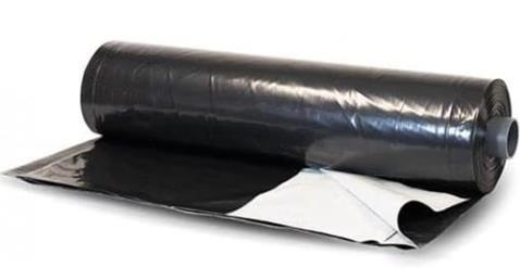 5MIL, 40'x100' PANDA BLACK POLY TARP