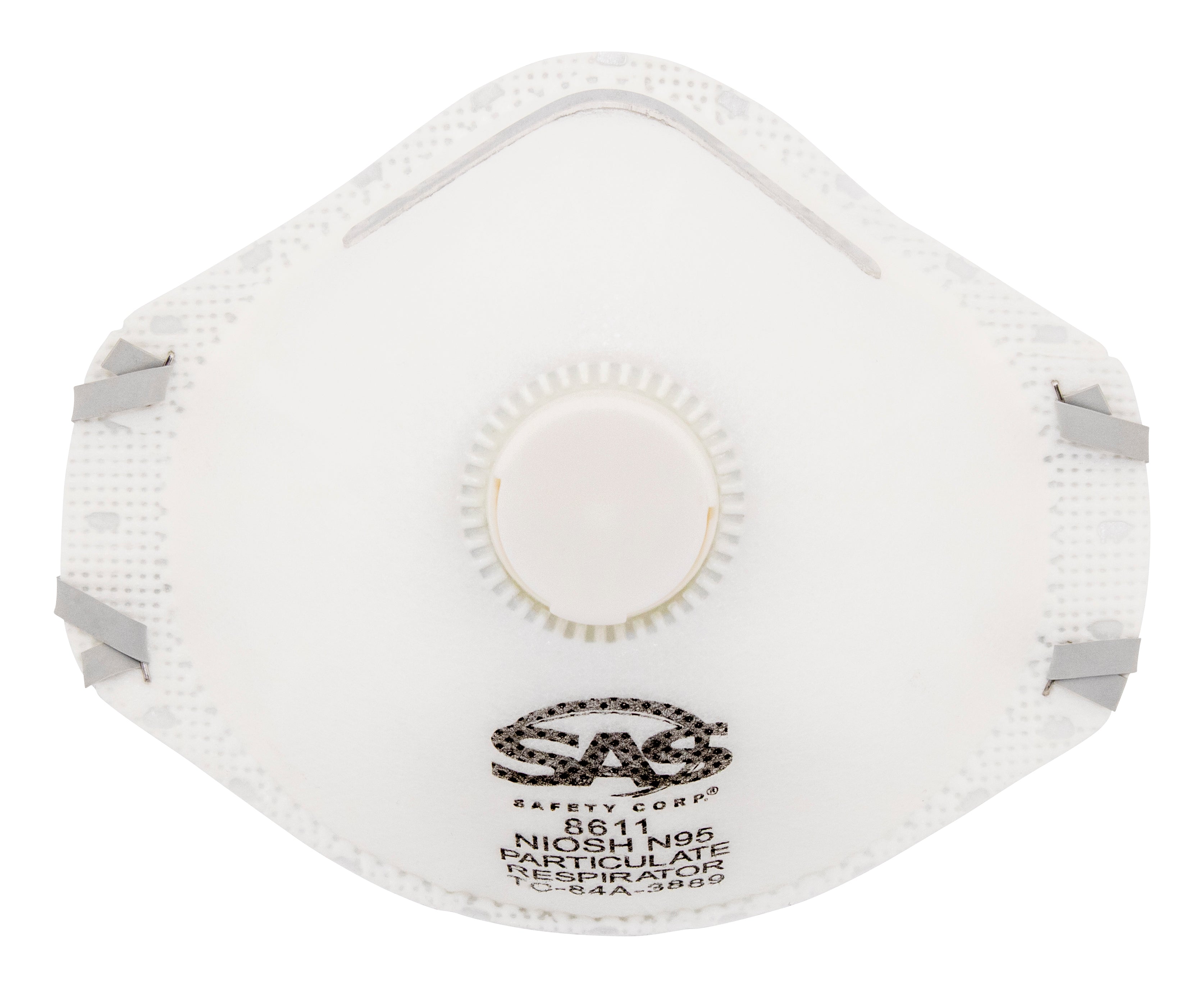 N95 VALVED PART, RESPIRATOR, 10/BX