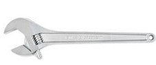 15" ADJ. WRENCH, CHROME