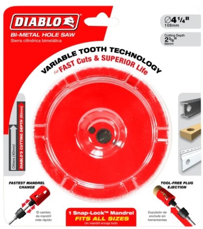 4-1/8 in. Holesaw