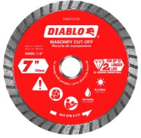 7 in. Diamond Turbo Cut-Off Discs for Masonry