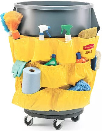 BRUTE CADDY BAG, YELLOW, FOR 32-44GAL CONTAINERS