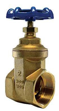 4" LF BRASS GATE VALVE