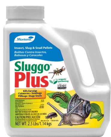 SLUGGO PLUS (IRON PHOSPHATE + SPINOSAD) 2.5 LB BOTTLE