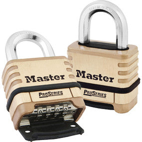 2-1/4" WIDE RESETTABLE COMBO PADLOCK