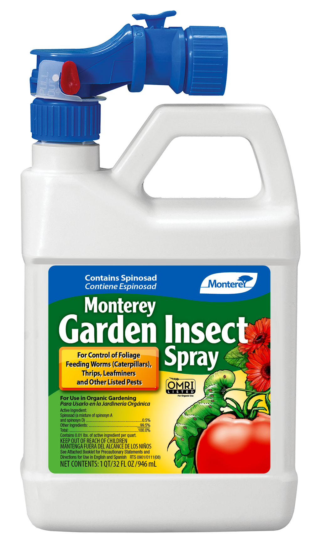 MONTEREY GARDEN INSECT SPRAY (SPINOSAD) 32 OZ. RTS
