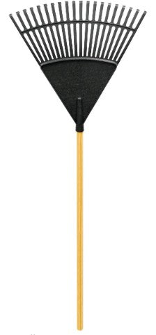 Corona RK 25017 Clipper Leaf Rake with Wood Handle