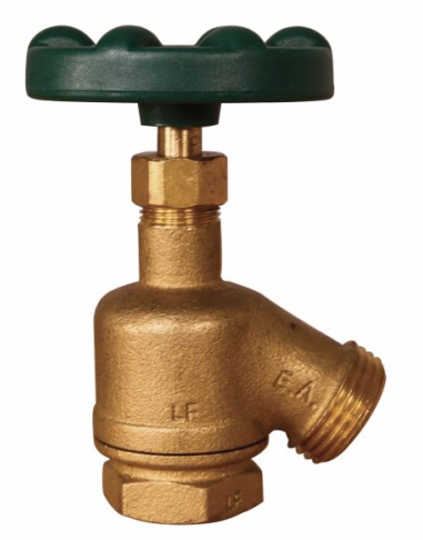 BENT NOSE GARDEN VALVE, 1" NPT