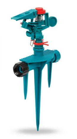 POLY IMPULSE SPRINKLER, SPIKE BASE [200GMSP]