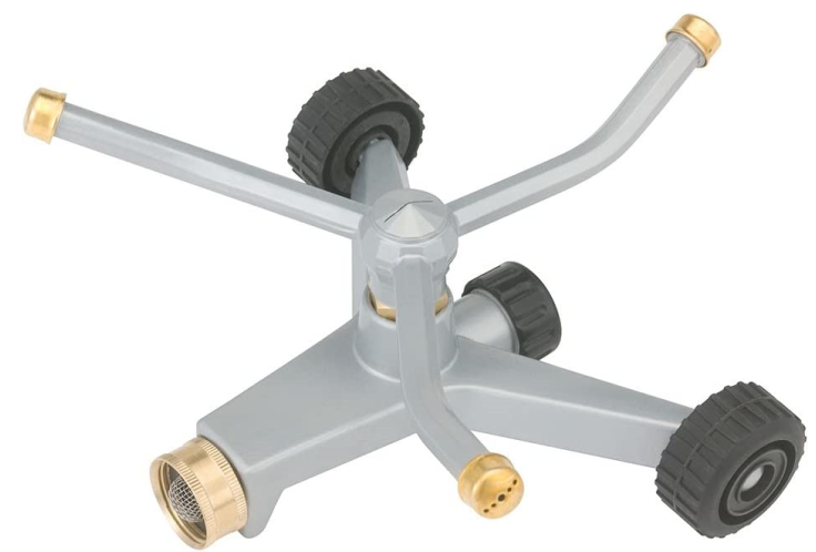 HD CIRCULAR 3 ARM WHIRLING SPRINKLER ON WHEELED BASE