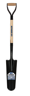 16" DRAIN SPADE SHOVEL, 30" HANDLE W/D-GRIP