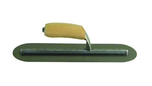 RND EDGE TROWEL, RND CORNERS 4"X18"