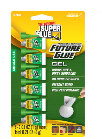 FUTURE GLUE GEL,1G, SNGL USE 6PK