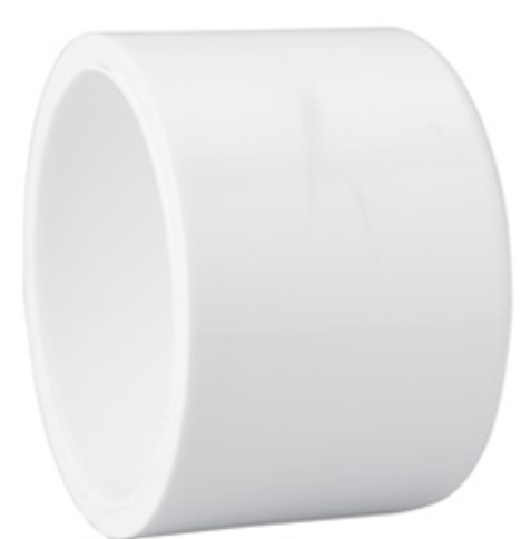 4" SLIP CAP, SCH40 PVC