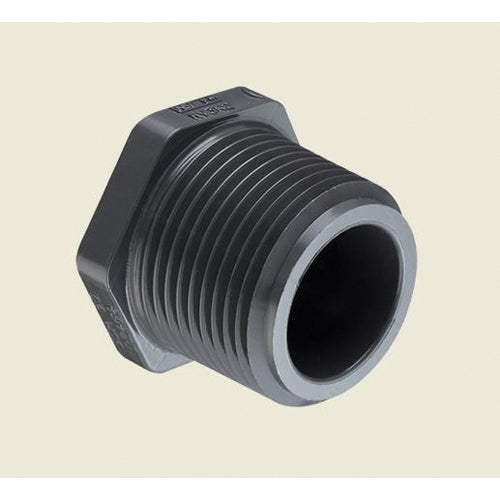 1" PLUG, MPT, SCH80 PVC