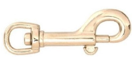 3/4X3-11/16" SWIVEL ROUND EYE BOLT SNAP [#225Z]