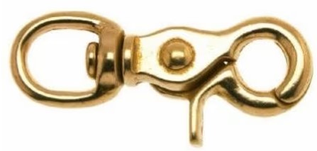 1/2" SWVL RD EYE TRIGGER SNAP, BRONZE [5013B]