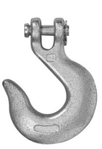 1/2" CLEVIS SLIP HOOK, GRADE 43, ZINC PL