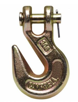 5/16" CLEVIS GRAB HOOK, GR 70, WITH PIN