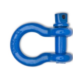 3/8" FARM CLEVIS, PTD BLUE