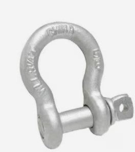 5/8" GALV. SCREW PIN SHACKLE