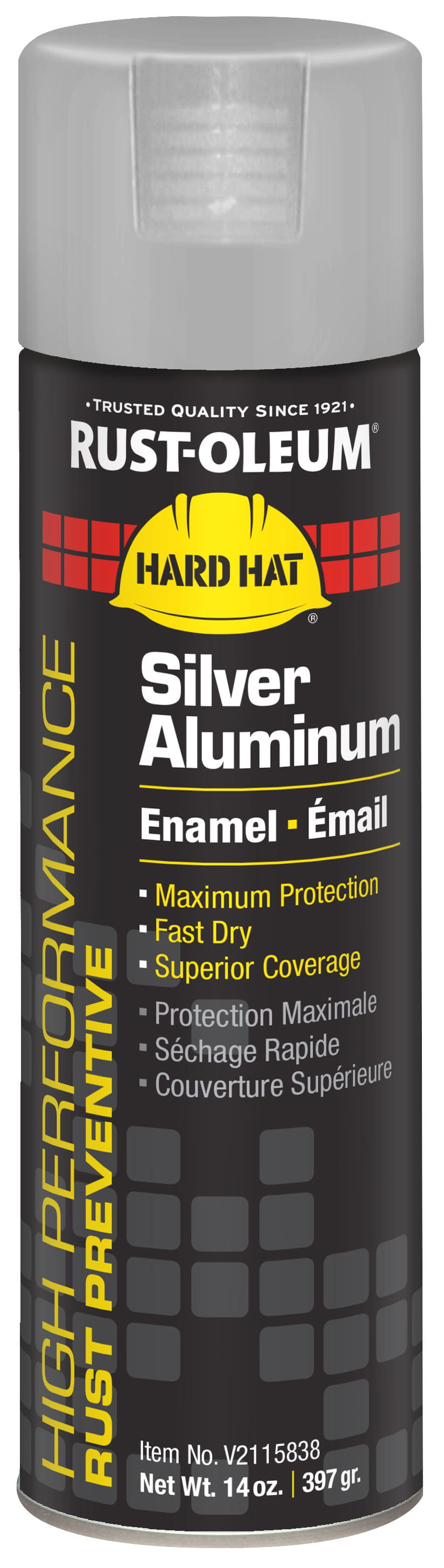 SILVER ALUMINUM 15OZ SPRAY PAINT