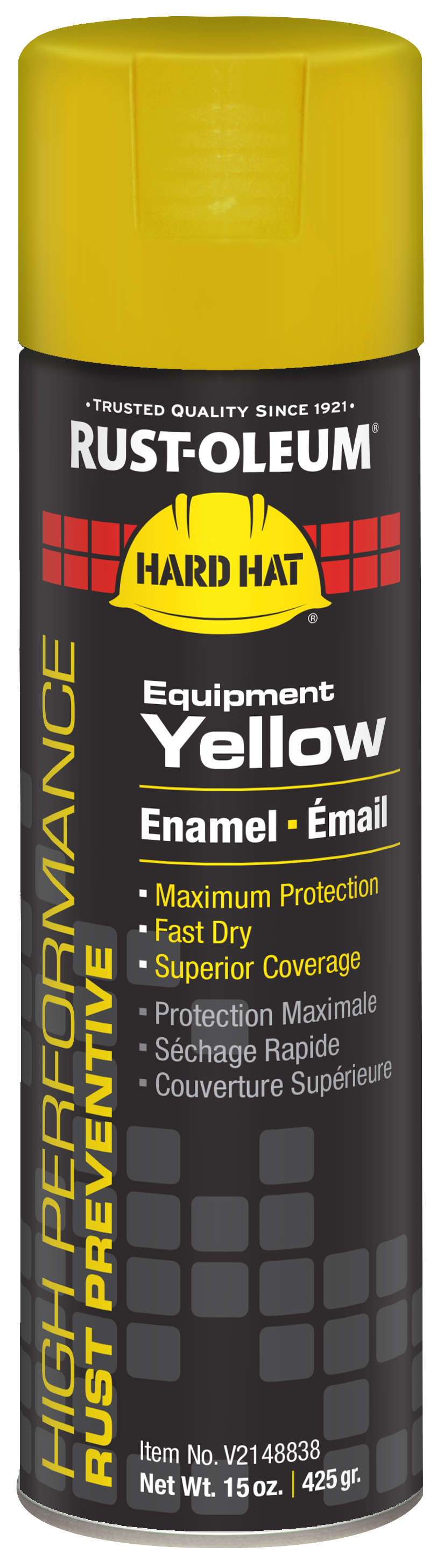 EQUIP. YELLOW 15OZ SPRAY PAINT